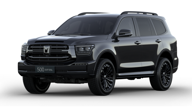 GWM TANK 500 DIESEL 3.0T ULTRA 4WD BLACK WARRIOR*